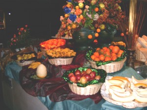 Buffet frutas