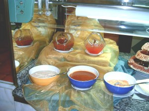 Buffet salsas